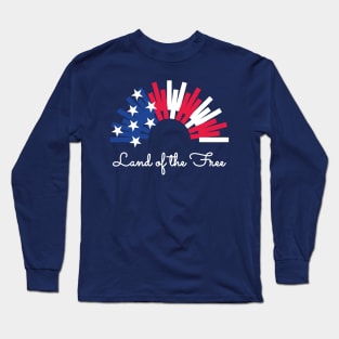Star Spangled Land of the Free Long Sleeve T-Shirt